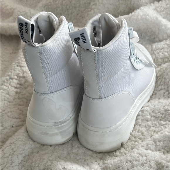 Dr. Martens White Combat Boots - Picture 4 of 5